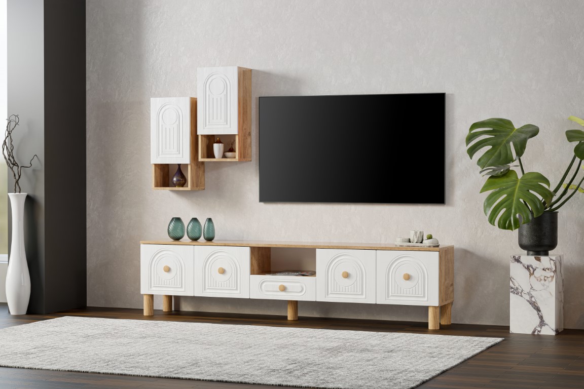 26-542 Bohem 210’luk Yaşam Ünitesi Atlantik Çam - Beyaz