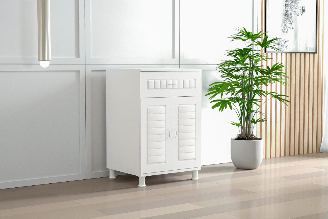 26-511 Set altı Beyaz Banyo Dolabı