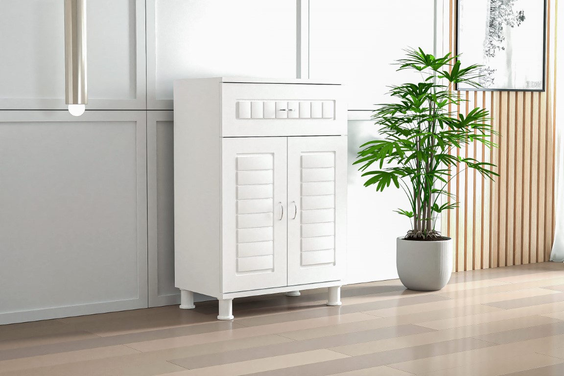 26-510 90’lık Beyaz Banyo Dolabı