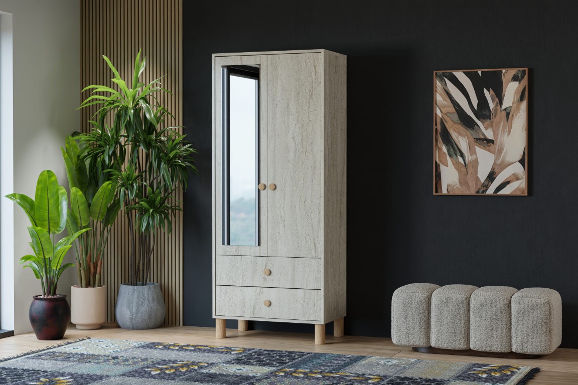 26-409 Vera 2 Kapılı Dolap